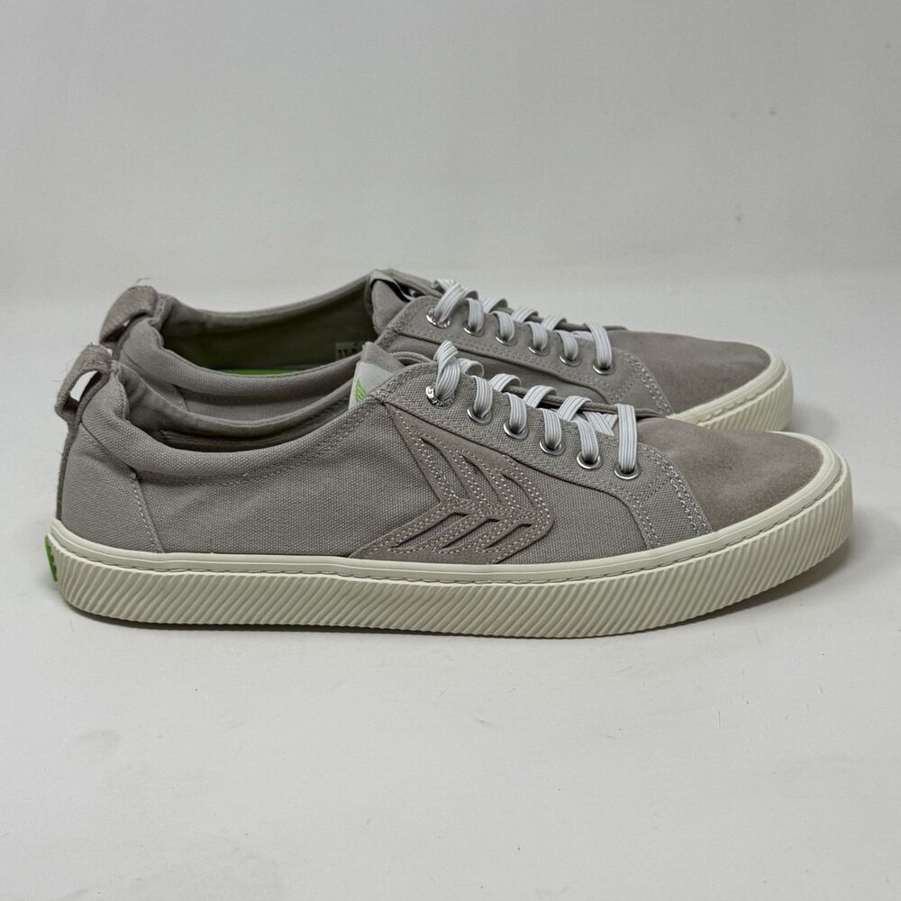 CARIUMA Catiba Pro Skate Shoes Sneakers Mens 11.5 Gray Canvas Suede Low Top